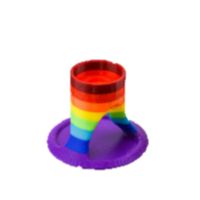 Rainbow Glue Holder